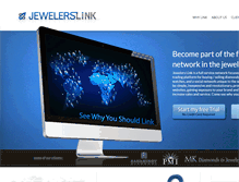 Tablet Screenshot of jewelerslink.com